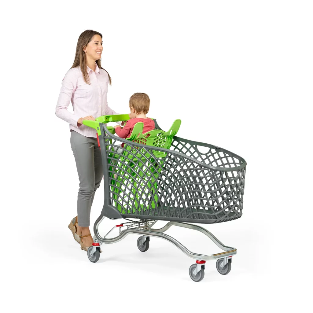 Maxi 220 L Hibrit Market Arabası – bebekli