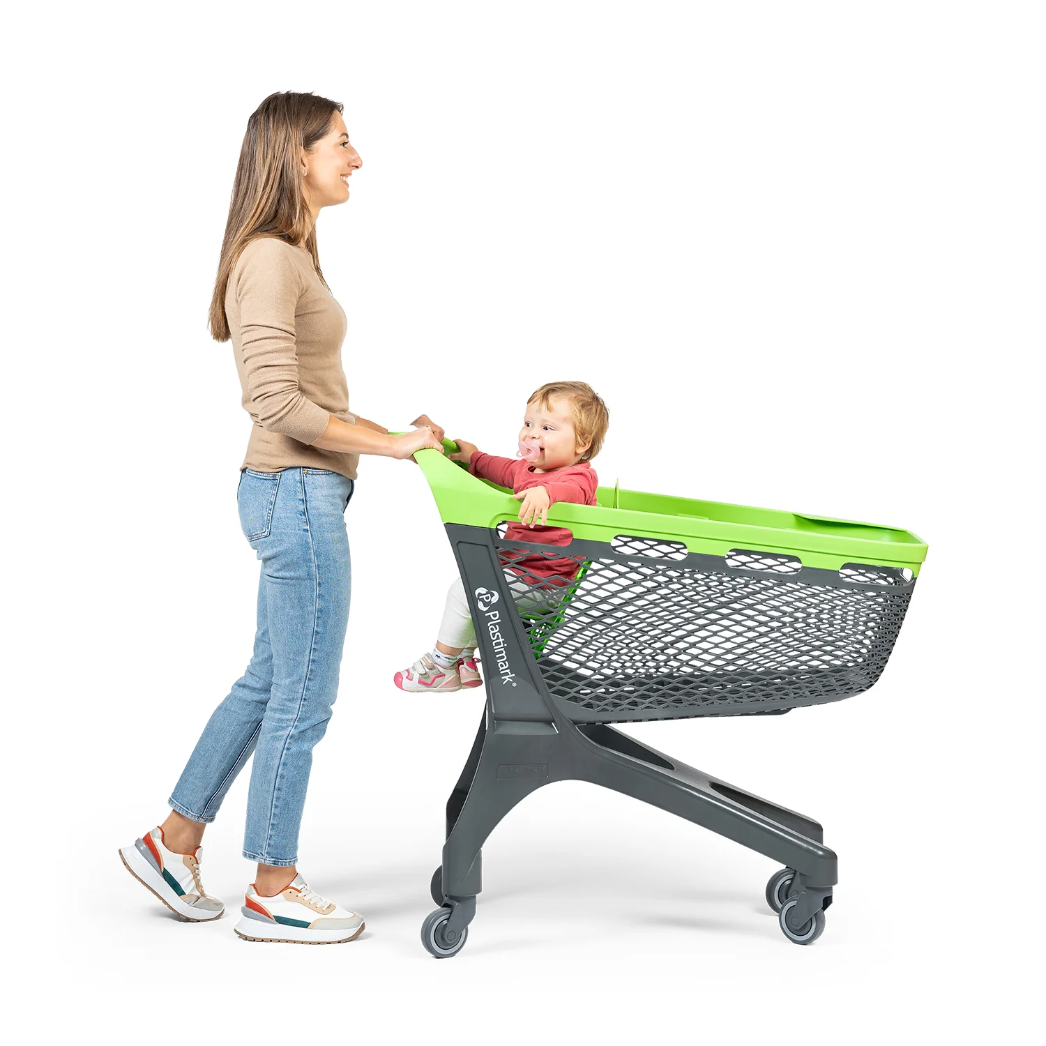 Roomy 160 L Market Arabası – bebekli